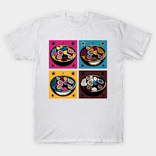 Vibrant Pop Pancita Art - Mexican Cuisine T-Shirt